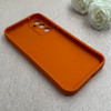 قاب گوشی Galaxy A34 سامسونگ سیلیکونی ژله ای Solid محافظ لنزدار نارنجی کد 115041