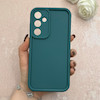 قاب گوشی Galaxy A35 سامسونگ سیلیکونی ژله ای Solid محافظ لنزدار سبز کد 115049