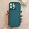 قاب گوشی iPhone 14 Pro Max آیفون سیلیکونی ژله ای Solid محافظ لنزدار سبز کد 115078