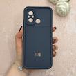 قاب گوشی Redmi 12C / Poco C55 / Redmi 11A شیائومی سیلیکونی ژله ای Solid محافظ لنزدار سرمه ای کد 115105