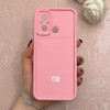 قاب گوشی Redmi 12C / Poco C55 / Redmi 11A شیائومی سیلیکونی ژله ای Solid محافظ لنزدار صورتی کد 115109