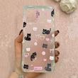 قاب گوشی Galaxy A06 سامسونگ مات ژله ای فانتزی ضدضربه طرح گربه کیوت کد 115130