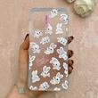 قاب گوشی Galaxy A06 سامسونگ مات ژله ای فانتزی ضدضربه طرح خرگوشی کیوت کد 115134