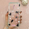قاب گوشی Galaxy A16 سامسونگ مات ژله ای فانتزی ضدضربه طرح گربه کیوت کد 115148