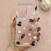 قاب گوشی Galaxy A36 سامسونگ مات ژله ای فانتزی ضدضربه طرح گربه کیوت کد 115162