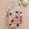قاب گوشی Galaxy A12 / M12 سامسونگ مات ژله ای فانتزی ضدضربه طرح گربه کیوت کد 115179