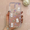 قاب گوشی Galaxy A12 / M12 سامسونگ مات ژله ای فانتزی ضدضربه طرح خرگوشی کیوت کد 115182