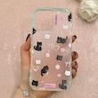 قاب گوشی iPhone 16 Pro Max آیفون مات ژله ای فانتزی ضدضربه طرح گربه کیوت کد 115188