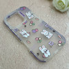 قاب گوشی iPhone 16 Pro آیفون مات ژله ای فانتزی ضدضربه طرح خرگوشی کیوت کد 115191