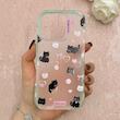 قاب گوشی iPhone 16 Pro آیفون مات ژله ای فانتزی ضدضربه طرح گربه کیوت کد 115194