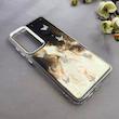 قاب گوشی Galaxy S24 FE سامسونگ لاکچری اورجینال Q SERIES لنز کرومی رزینی طرح پروانه کیوت کد 114871