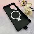 قاب گوشی Galaxy S25 Ultra سامسونگ مگ سیف دار اورجینال سخت HARD کلاسیک فینگربند انگشتی مشکی کد 114097