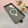 قاب گوشی Galaxy S25 Ultra سامسونگ مگ سیف دار اورجینال سخت HARD کلاسیک فینگربند انگشتی طوسی کد 114098