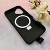 قاب گوشی iPhone 16 آیفون مگ سیف دار اورجینال سخت HARD کلاسیک فینگربند انگشتی مشکی کد 114128