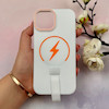 قاب گوشی iPhone 15 آیفون مگ سیف دار اورجینال سخت HARD کلاسیک فینگربند انگشتی سفید کد 114136