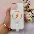 قاب گوشی iPhone 15 آیفون مگ سیف دار اورجینال سخت HARD کلاسیک فینگربند انگشتی سفید کد 114136