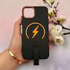 قاب گوشی iPhone 13 - iPhone 14 آیفون مگ سیف دار اورجینال سخت HARD کلاسیک فینگربند انگشتی مشکی کد 114138