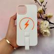 قاب گوشی iPhone 13 - iPhone 14 آیفون مگ سیف دار اورجینال سخت HARD کلاسیک فینگربند انگشتی سفید کد 114140