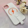 قاب گوشی iPhone 13 - iPhone 14 آیفون مگ سیف دار اورجینال سخت HARD کلاسیک فینگربند انگشتی سفید کد 114140