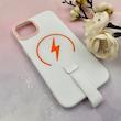 قاب گوشی iPhone 13 - iPhone 14 آیفون مگ سیف دار اورجینال سخت HARD کلاسیک فینگربند انگشتی سفید کد 114140