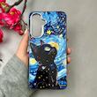 قاب گوشی Galaxy A36 سامسونگ So CooL اورجینال فانتزی براش لیزری لنز کرومی طرح گربه کیوت کد 114767