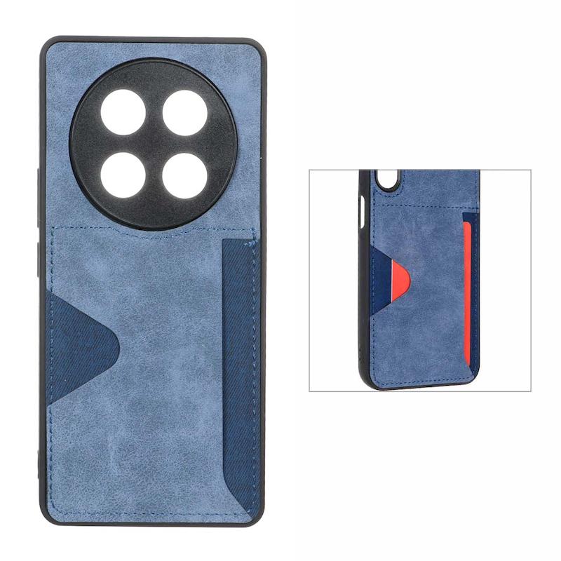 قاب گوشی Honor X9C آنر جیر ضد ضربه HARD جاکارتی دار آبی کد 96186