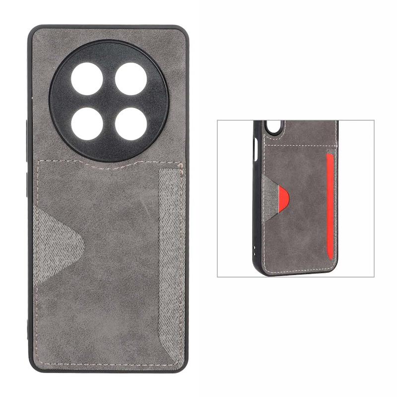 قاب گوشی Honor X9C آنر جیر ضد ضربه HARD جاکارتی دار خاکستری کد 96187