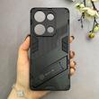 قاب گوشی Redmi Note 13 Pro 4G - Poco M6 Pro 4G شیائومی ضد ضربه بتمن نیلکین Nillkin هولدر دار محافظ لنز دار مشکی کد 115249