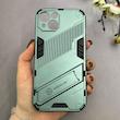 قاب گوشی iPhone 13 آیفون ضد ضربه بتمن نیلکین Nillkin هولدر دار محافظ لنز دار سبز کد 115258