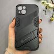 قاب گوشی iPhone 13 آیفون ضد ضربه بتمن نیلکین Nillkin هولدر دار محافظ لنز دار مشکی کد 115259
