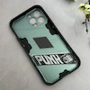 قاب گوشی iPhone 13 Pro Max آیفون ضد ضربه بتمن نیلکین Nillkin هولدر دار محافظ لنز دار سبز کد 115264