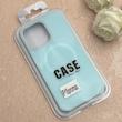 قاب گوشی iPhone 15 Pro Max آیفون سیلیکونی پاستیلی اورجینال Case پاک کنی مگ سیف دار MagSafe داخل مخملی درجه یک آبی کد 115561