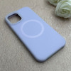 قاب گوشی iPhone 12 - iPhone 12 Pro آیفون سیلیکونی پاستیلی اورجینال Case پاک کنی مگ سیف دار MagSafe داخل مخملی درجه یک یاسی کد 115603