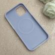 قاب گوشی iPhone 12 - iPhone 12 Pro آیفون سیلیکونی پاستیلی اورجینال Case پاک کنی مگ سیف دار MagSafe داخل مخملی درجه یک یاسی کد 115603