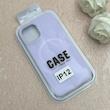 قاب گوشی iPhone 12 - iPhone 12 Pro آیفون سیلیکونی پاستیلی اورجینال Case پاک کنی مگ سیف دار MagSafe داخل مخملی درجه یک یاسی کد 115603