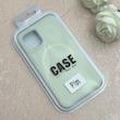 قاب گوشی iPhone 11 Pro آیفون سیلیکونی پاستیلی اورجینال Case پاک کنی مگ سیف دار MagSafe داخل مخملی درجه یک سبز کد 115619