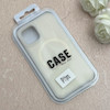 قاب گوشی iPhone 11 Pro آیفون سیلیکونی پاستیلی اورجینال Case پاک کنی مگ سیف دار MagSafe داخل مخملی درجه یک کرم کد 115620