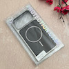 قاب گوشی iPhone 17 Pro Max آیفون اورجینال Protection Case چرمی دوخت دار دور کرومی مگ سیف Magsafe اورجینال مشکی کد 115519