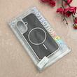 قاب گوشی iPhone 16 آیفون اورجینال Protection Case چرمی دوخت دار دور کرومی مگ سیف Magsafe اورجینال مشکی کد 115530