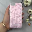 قاب گوشی iPhone 7 - iPhone 8 - iPhone SE 2020 - iPhone SE 2022 آیفون فانتزی براق IMD لیزری لاکچری سخت HARD طرح قلب کد 116213