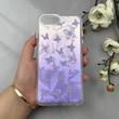 قاب گوشی iPhone 7 Plus - iPhone 8 Plus آیفون فانتزی براق IMD لیزری لاکچری سخت HARD طرح پروانه کد 116229