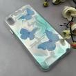 قاب گوشی iPhone XS Max آیفون فانتزی براق IMD لیزری لاکچری سخت HARD طرح پروانه کد 116260