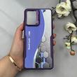 قاب گوشی Galaxy A13 4G - Galaxy A04S سامسونگ اورجینال نیوزون GOOD LUCK اسپرت CASE PRO لنز استندشو بنفش کد 115755