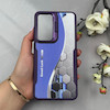 قاب گوشی Galaxy S24 FE سامسونگ اورجینال نیوزون GOOD LUCK اسپرت CASE PRO لنز استندشو بنفش کد 115775