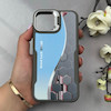 قاب گوشی iPhone 13 - iPhone 14 آیفون اورجینال نیوزون GOOD LUCK اسپرت CASE PRO لنز استندشو خاکستری کد 115779