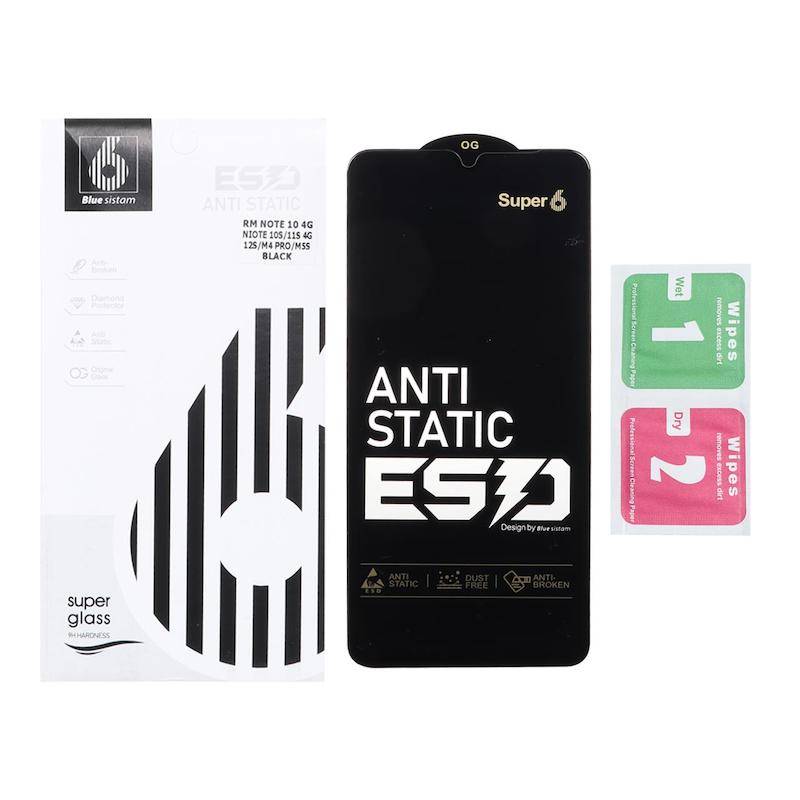 گلس گوشی Redmi 14C / Poco C75 / Redmi A4 / Redmi A5 / Redmi C71 / Redmi A3 Pro شیائومی شیشه ای Super6 سری Anti Static آنتی استاتیک ESD اورجینال کد 96251