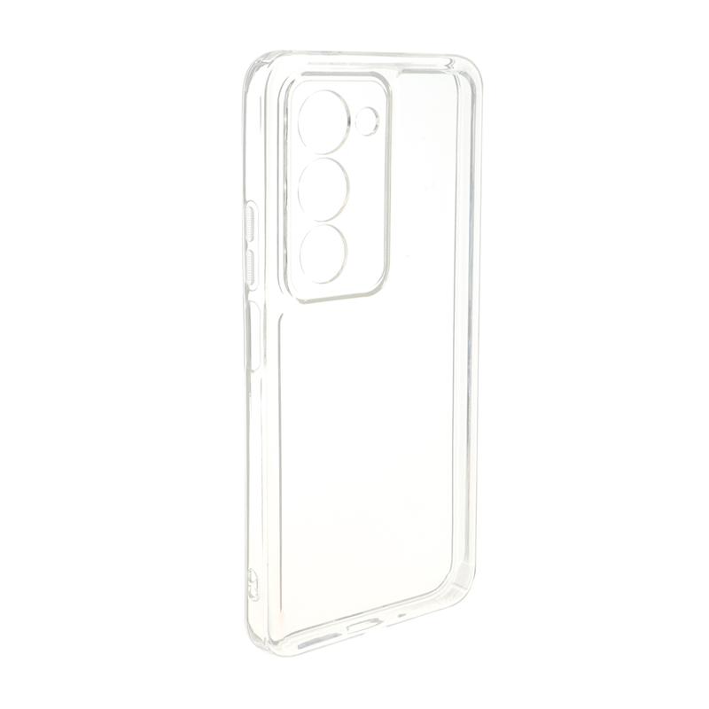 قاب گوشی Redmi 15 5G شیائومی طرح ژله ای شفاف بی رنگ SPACE ایربگ دار محافظ لنز دار کد 96252