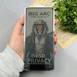 گلس گوشی Galaxy A51 / Galaxy A52 / Galaxy A52S / Galaxy A53 / Galaxy M31S / Galaxy S20 FE / Redmi Note 12S شیشه ای Big Arc بیگ آرک سری حریم شخصی Privacy ESD Glass فول کاور اورجینال کد 96385