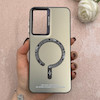 قاب گوشی Galaxy A17 سامسونگ اورجینال SO COOL سوکول لنز کرومی براق طرح مگ سیف اسپرت Sport خاکستری کد 113266