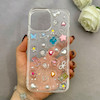 قاب گوشی iPhone 13 Pro Max آیفون اورجینال Hard شفاف رزینی برجسته استیکری کیوت کد 113476